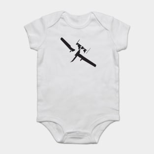 A10 Warthog Silhouette Baby Bodysuit